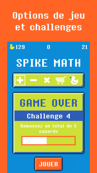Screenshot #3 pour Spike Math - jeux rapides