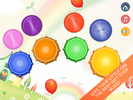 Music Box : Piano, Drum & Xylo iPad screenshot 4 - Education app