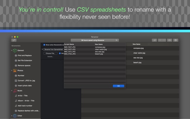 ‎Renamer 6 Screenshot
