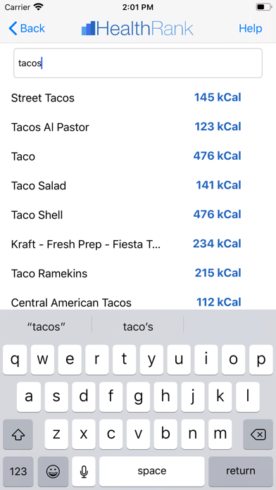 App screenshot