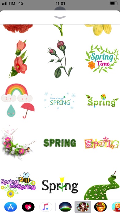 Screenshot #3 pour Dream of Spring - Sticker Pack