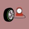With this app you can learn the average tire pressures of cars