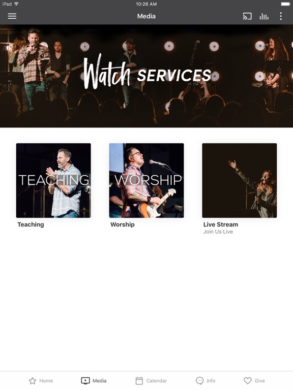 Freedom Church Pensacola iPad screenshot 2 - Lifestyle app