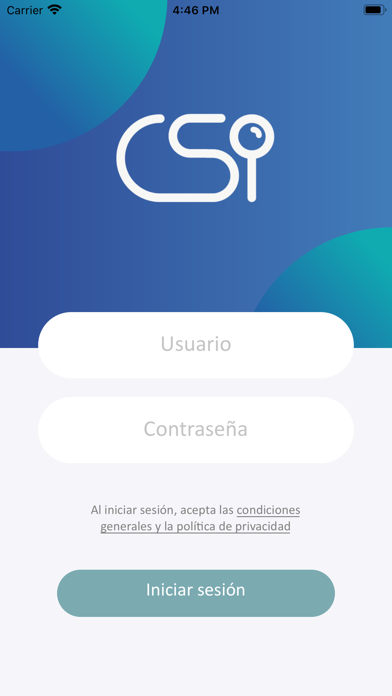 CSI app screenshot