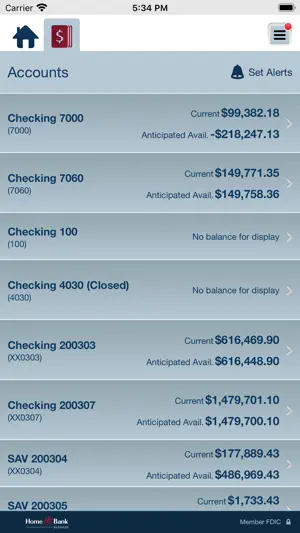 Home Bank Business Mobile screenshot 4