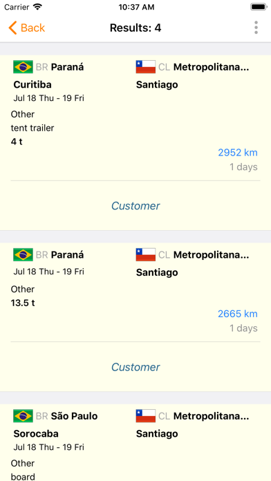 CargaRápido Screenshot