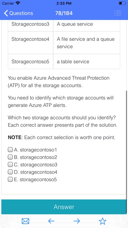 AZ-300 Certification 184Q