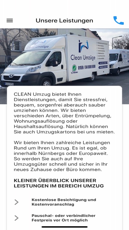 Clean Umzug