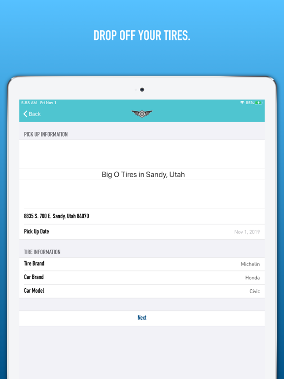 Screenshot #6 pour Tire Valet | Seasonal Storage