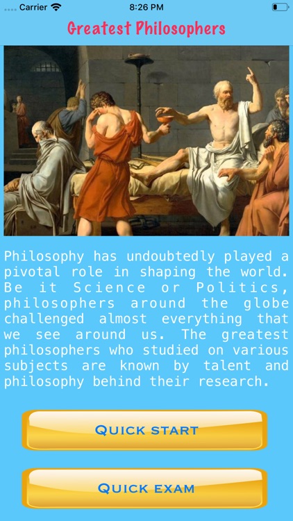 Greatest Philosophers