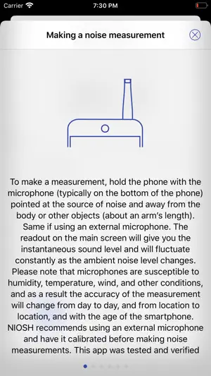 NIOSH Sound Level Meter screenshot 5