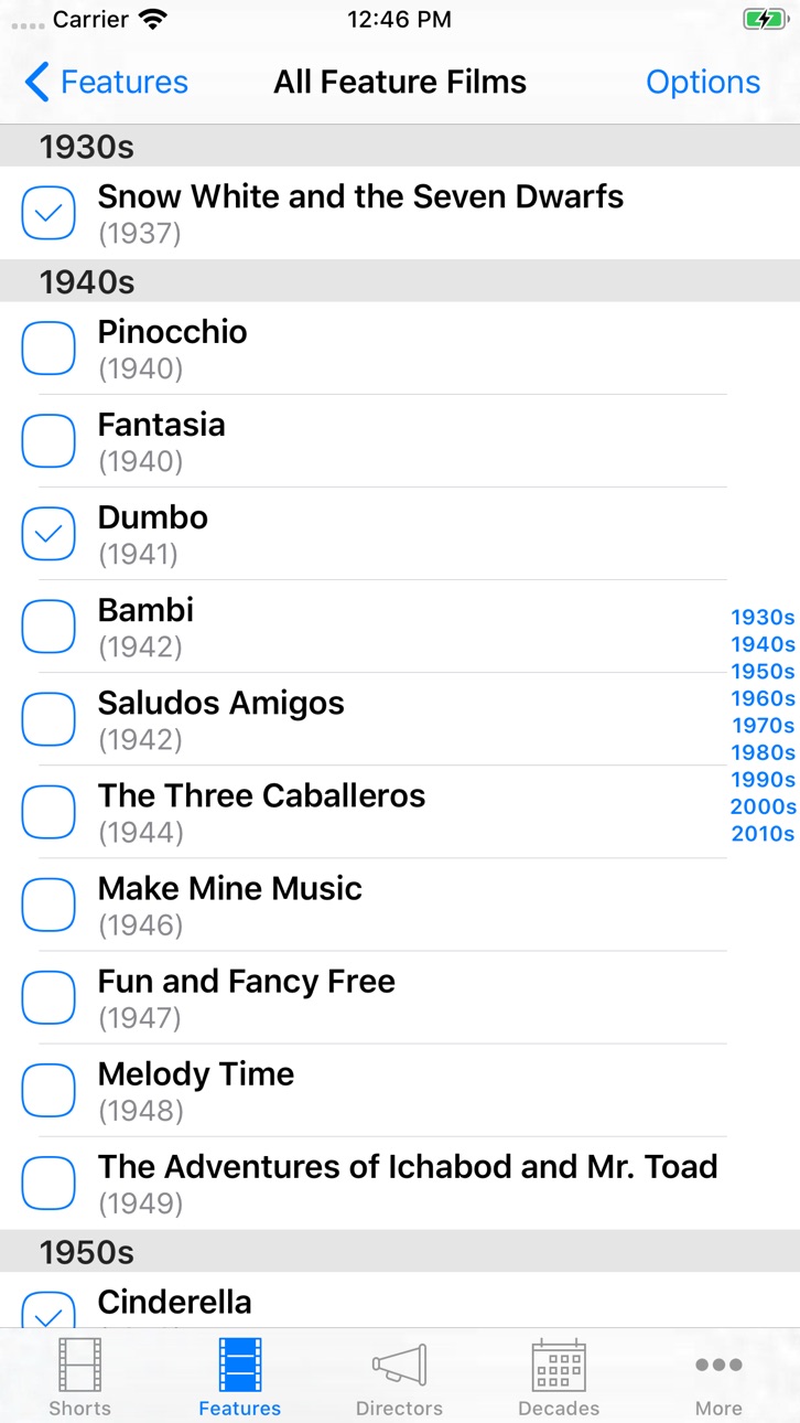 iPhone screenshot
