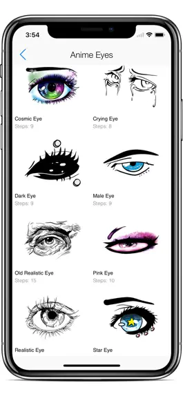 Game screenshot Draw Anime Eyes - Cutest Eyes apk