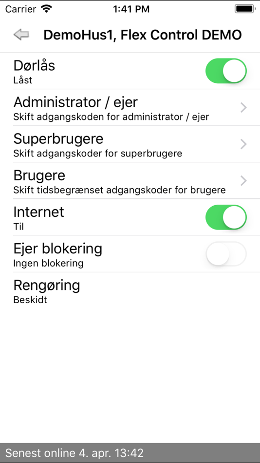 #2. House-Control (iOS) 由: flex-control a/s