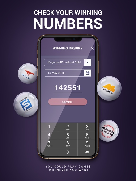 iBET Lottery iPad screenshot 5 - Entertainment app