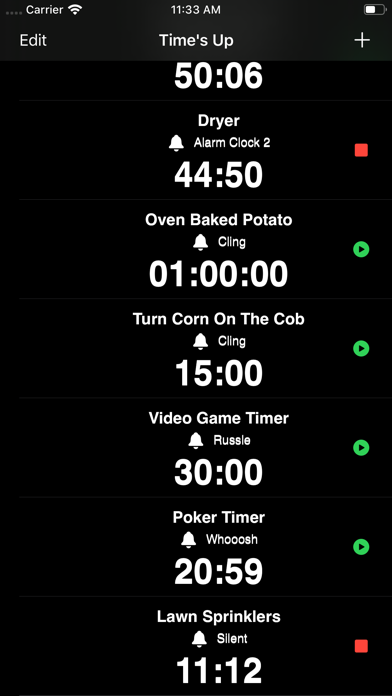 Durations screenshot 3