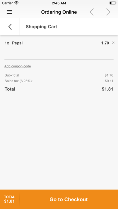 Pita Shack Pflugerville iPhone screenshot 8 - Food & Drink app