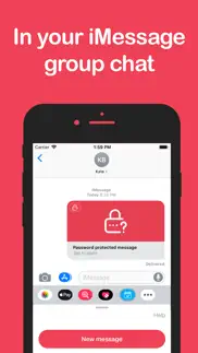 password encrypted message iphone screenshot 3