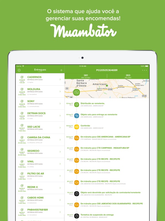 Muambator iPad screenshot 1 - Utilities app
