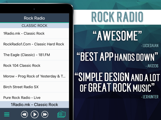 Screenshot #5 pour Radio Rock+
