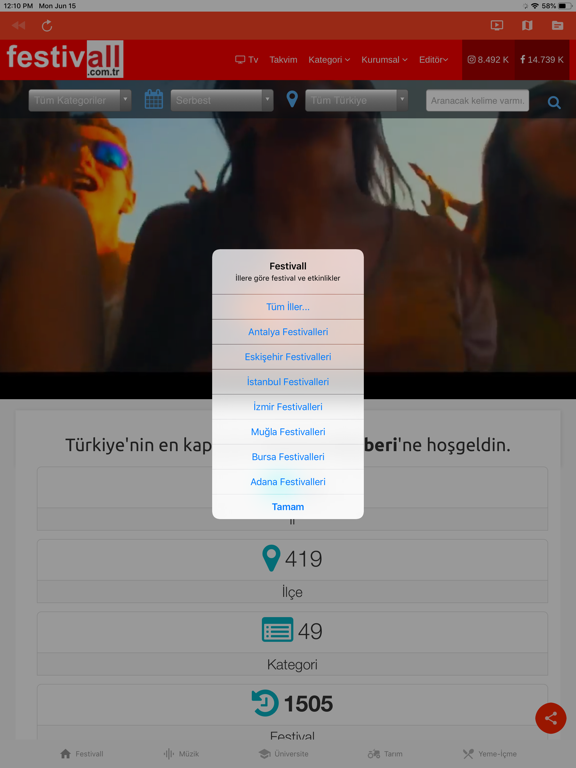 Screenshot #6 pour Festivall