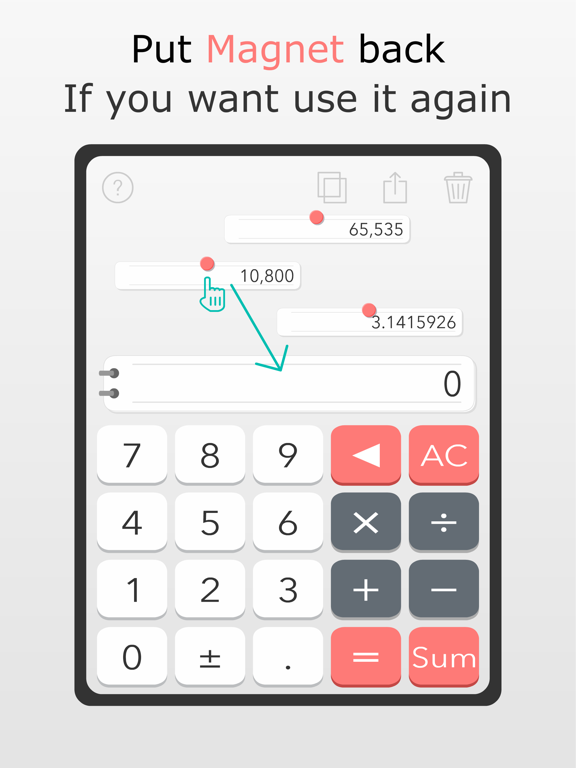 Magnet Calculator iPad screenshot 2 - Utilities app