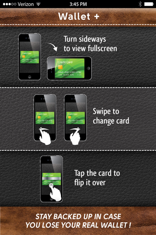 WalletPlus : Wallet on iPhone - náhled