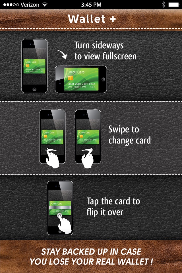 WalletPlus : Wallet on iPhone screenshot 3