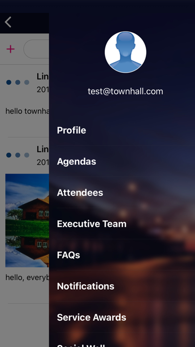 TownHall App screenshot 2