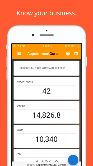 AppointmentGuru MyPractice Screenshot