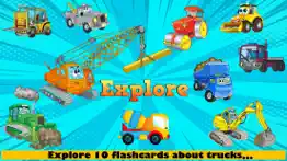 truck games for kids toddlers' iphone screenshot 2