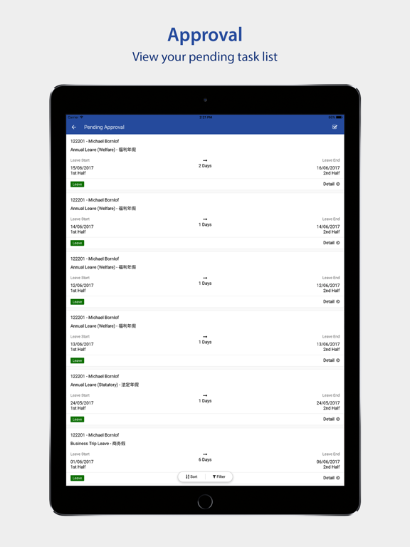 Screenshot #6 pour BIPO HRMS