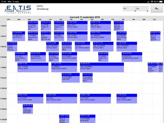 Screenshot #4 pour Planning EATIS