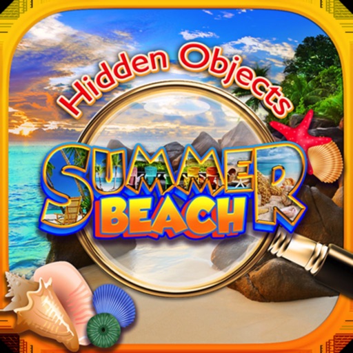 Hidden Objects Summer Beach icon