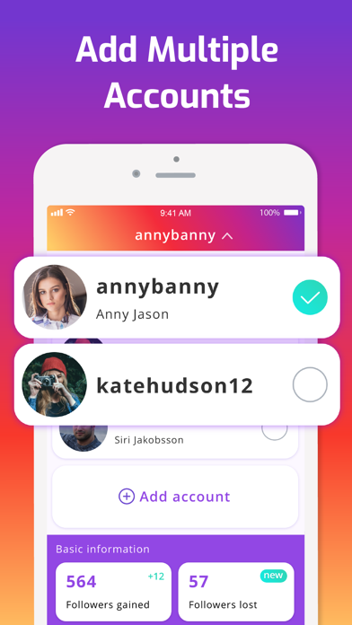 iMate - Insights for Instagram Screenshot 2