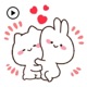 Animated Mimi and Neko Sticker app icon - Stickers app for iPhone