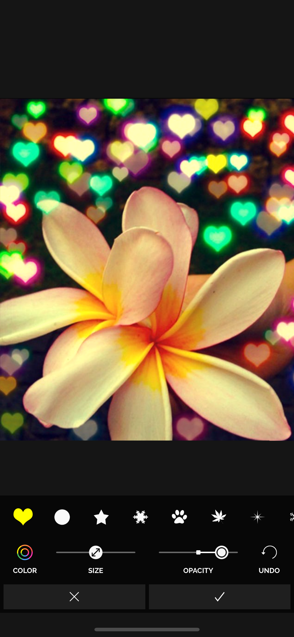 Bokeh Cam FX : Add Light Shape screenshot 3