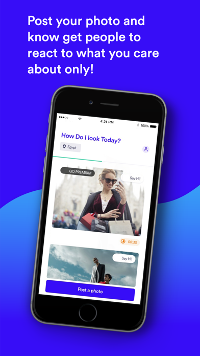 Screenshot #1 pour How Do I Look Today ?