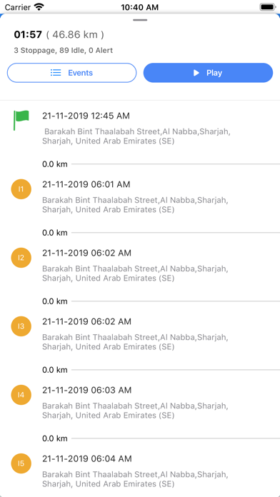 Auratraq Screenshot