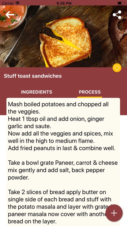 Sandwiches Recipe in English