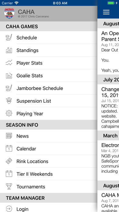 Screenshot #3 pour CAHA InfoCenter
