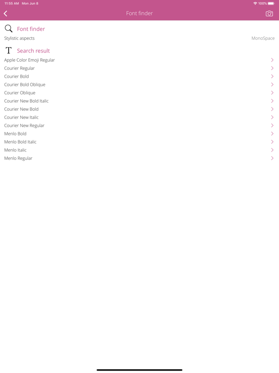 Screenshot #5 for Font Info