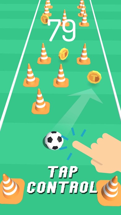 Soccer Drills: Kick Tap Game Screenshot