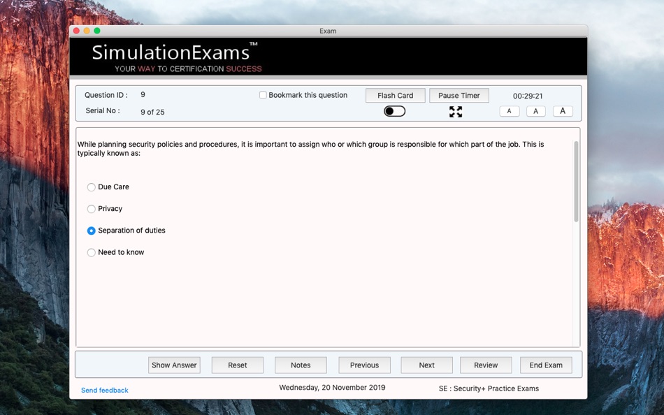 #3. SE : Security+ Practice Exams (macOS) 由: Anand Software and Training Pvt Lyd