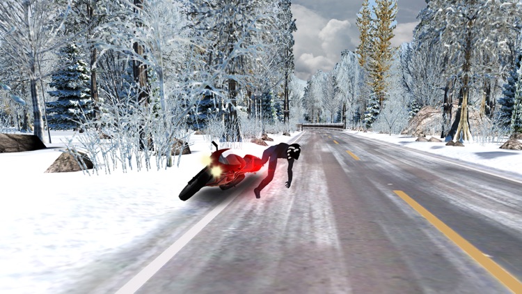 Off-road Bike-Winter Drag Race screenshot-4