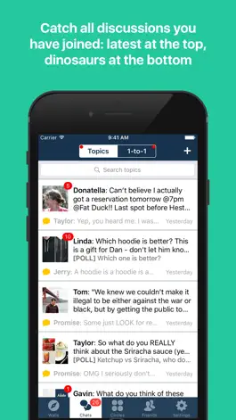 Game screenshot Klido: Group Chat & Discussion hack