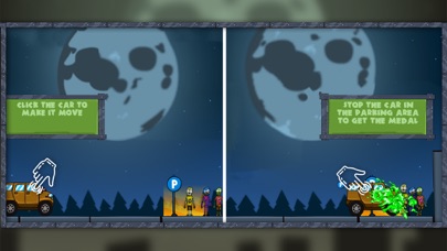 Screenshot #1 pour Cars vs Zombies: Arcade Game