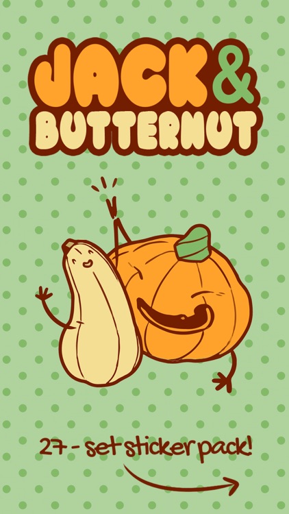 Jack & Butternut Stickers