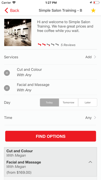 Slick - Hair & Beauty Bookings Screenshot