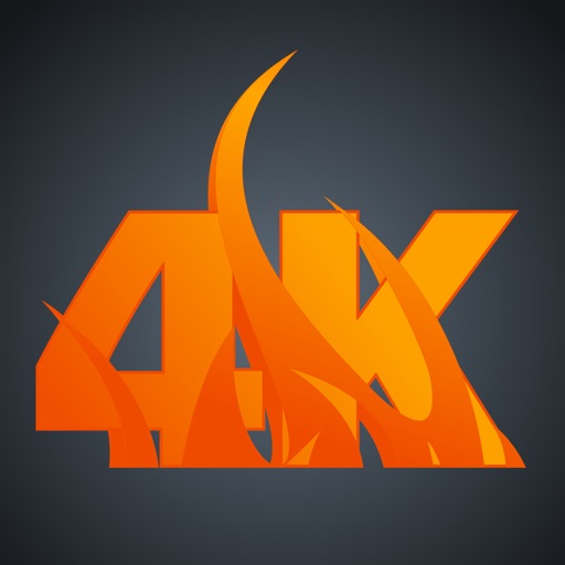 4K Fireplace Icon